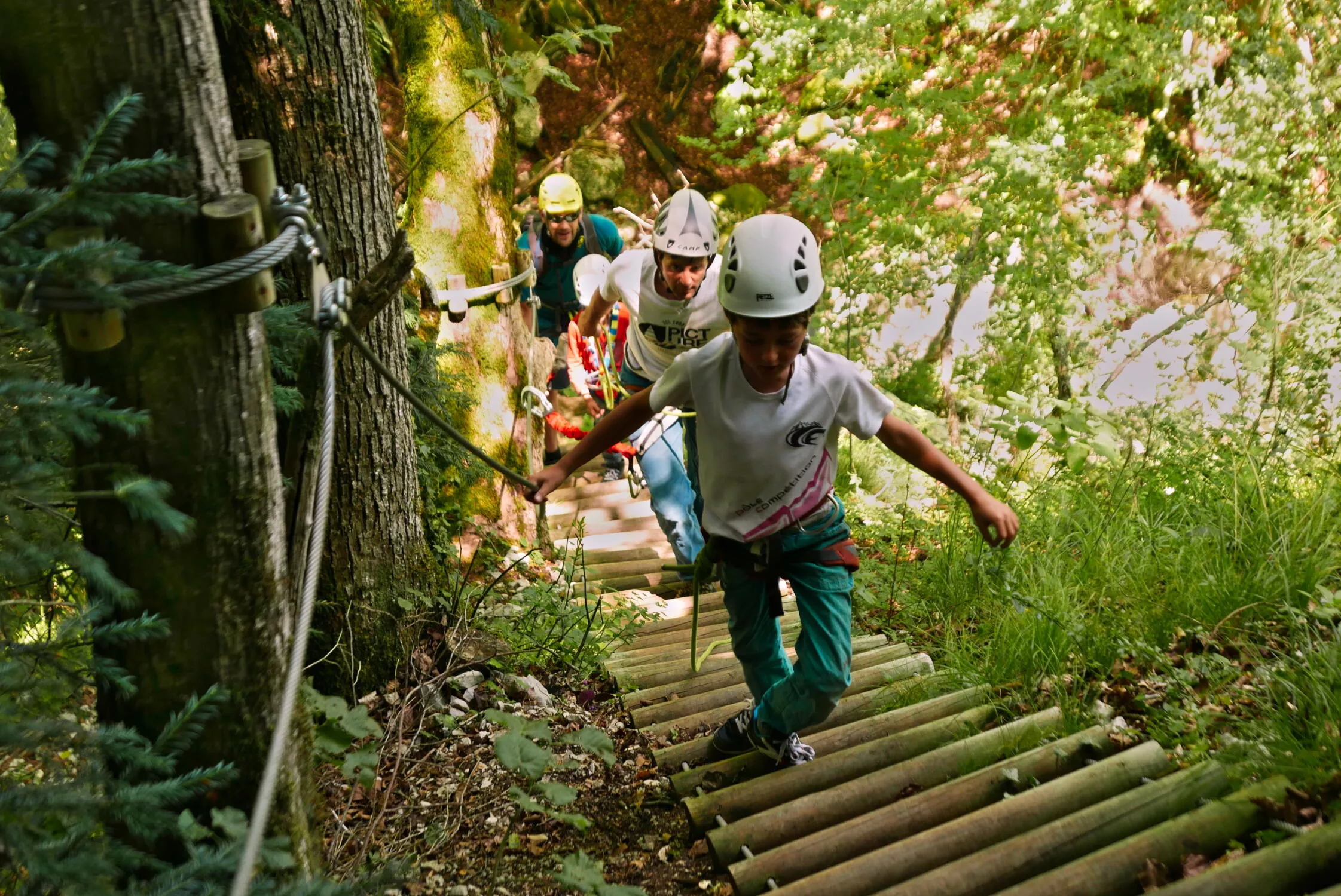 Via ferrata de l'alloix saint vincent de Mercuze Chartreuse Grenoble chambéry