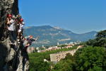 Via ferrata de la bastille grenoble charteuse