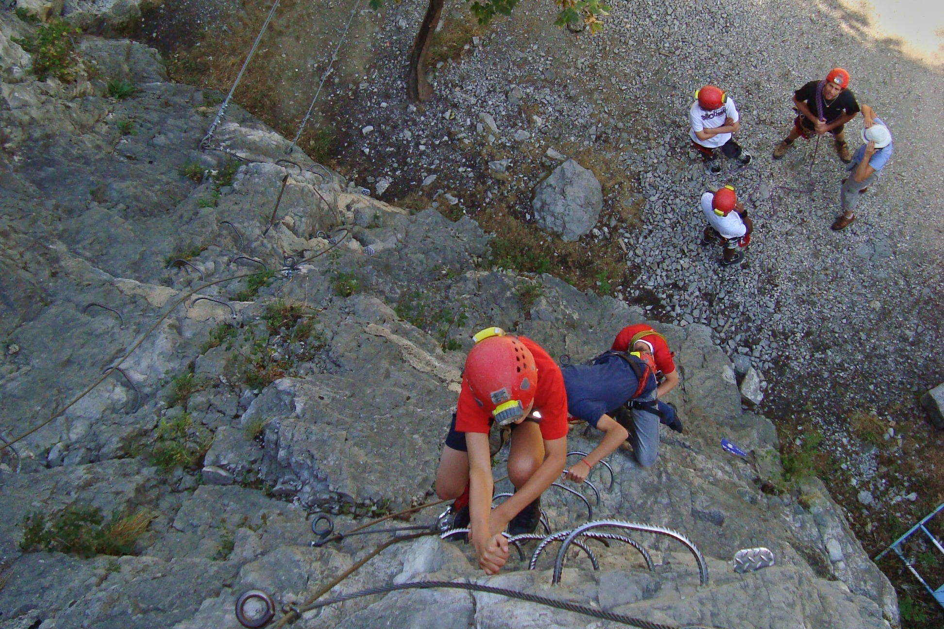 Via ferrata de la bastille grenoble charteuse