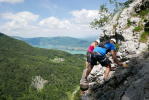 Via ferrata du rocher de cornillon Col du chat chambéry chartreuse