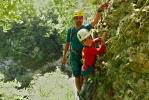 Via ferrata de l'alloix saint vincent de Mercuze Chartreuse Grenoble chambéry